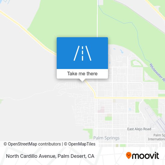 North Cardillo Avenue map