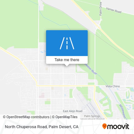 North Chuperosa Road map