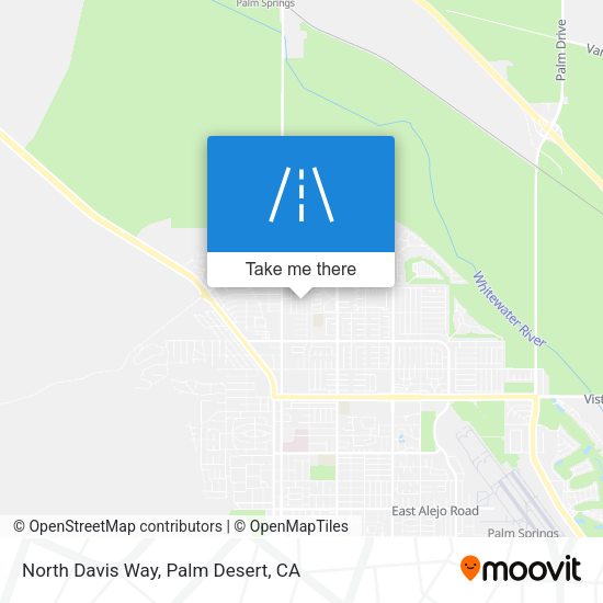 North Davis Way map