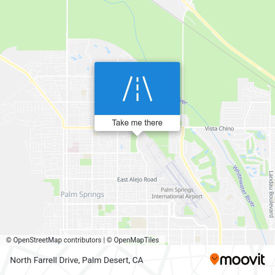 North Farrell Drive map