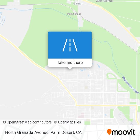 North Granada Avenue map