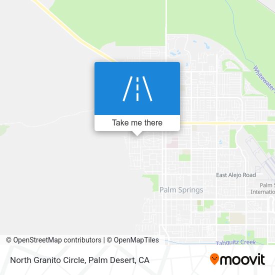 North Granito Circle map