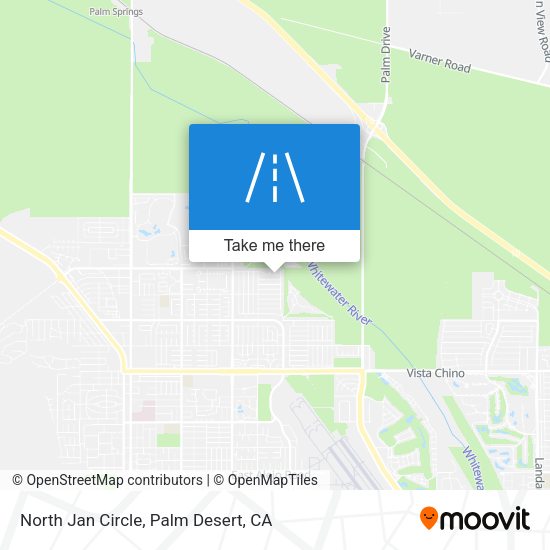 North Jan Circle map