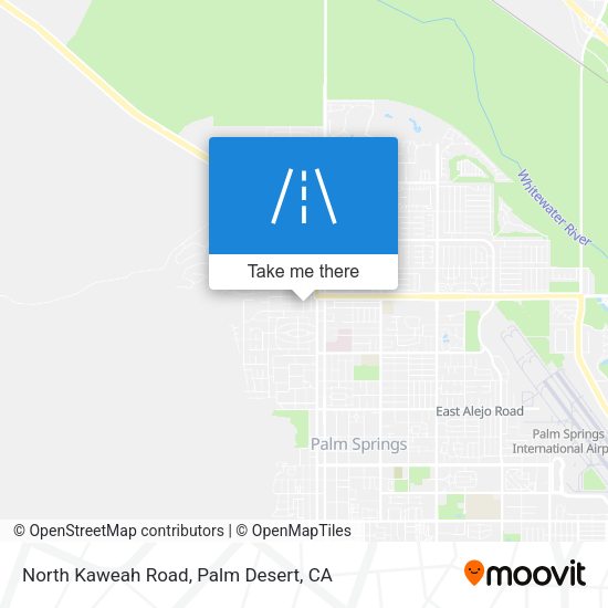Mapa de North Kaweah Road