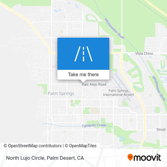 North Lujo Circle map