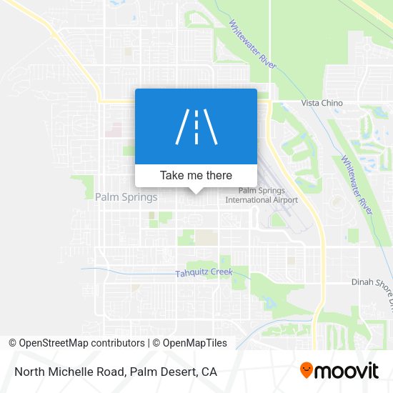 North Michelle Road map