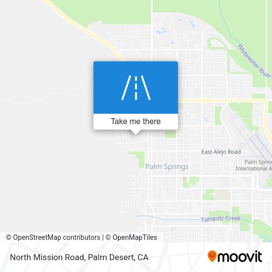 Mapa de North Mission Road