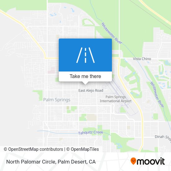 North Palomar Circle map