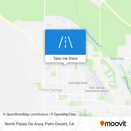 Mapa de North Paseo De Anza