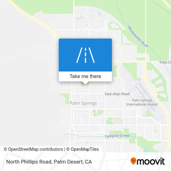 North Phillips Road map