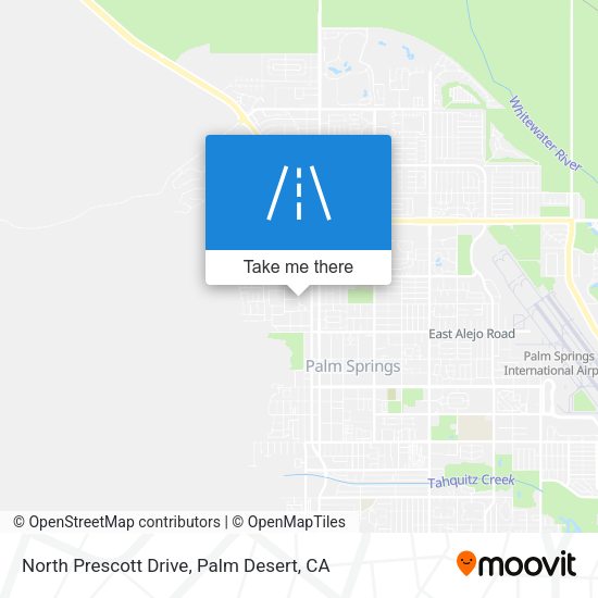 North Prescott Drive map