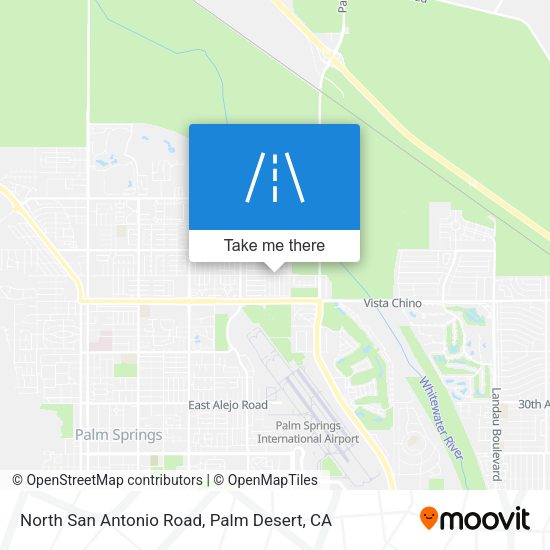 Mapa de North San Antonio Road