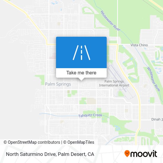 Mapa de North Saturmino Drive
