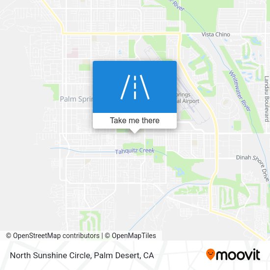 Mapa de North Sunshine Circle