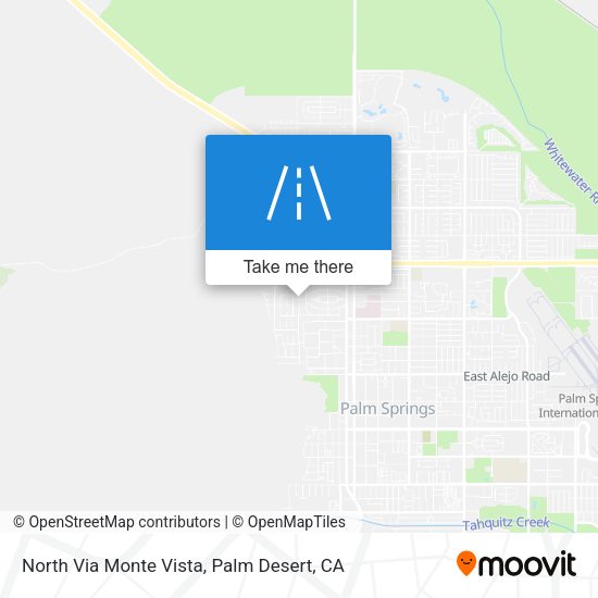 Mapa de North Via Monte Vista