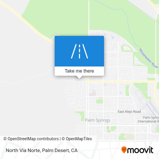 North Via Norte map