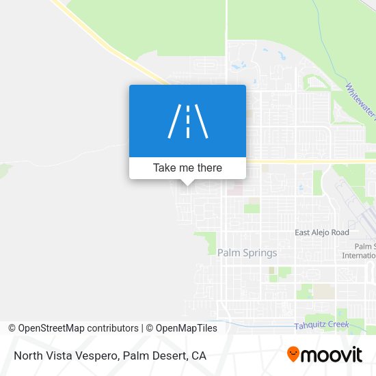 North Vista Vespero map