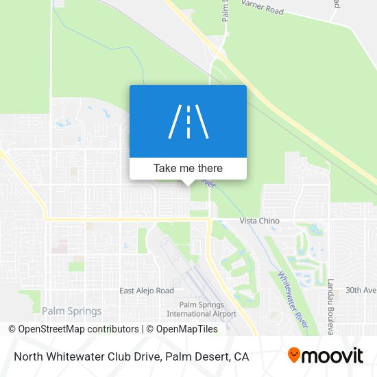 Mapa de North Whitewater Club Drive