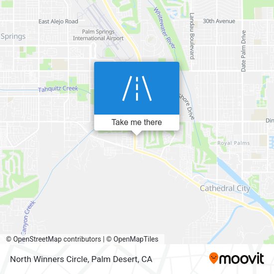 Mapa de North Winners Circle