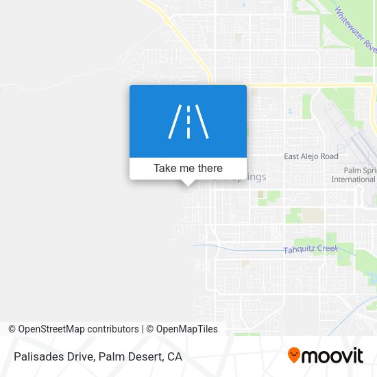 Mapa de Palisades Drive