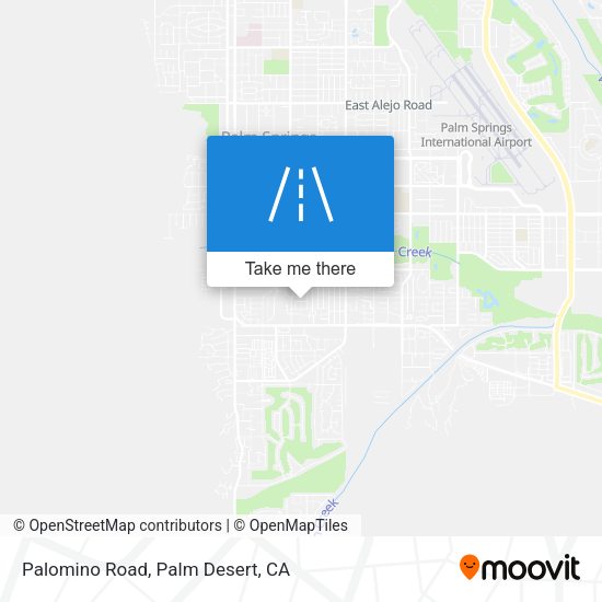 Palomino Road map