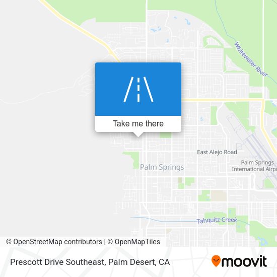 Prescott Drive Southeast map