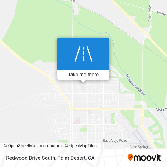 Mapa de Redwood Drive South