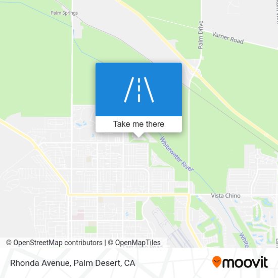 Rhonda Avenue map