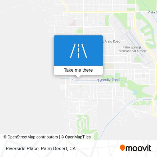 Riverside Place map