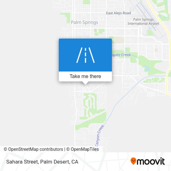 Sahara Street map