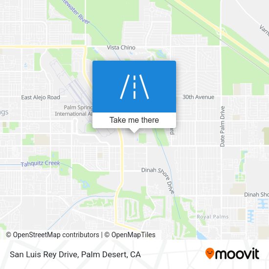 Mapa de San Luis Rey Drive