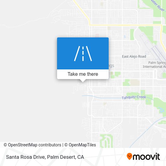 Santa Rosa Drive map