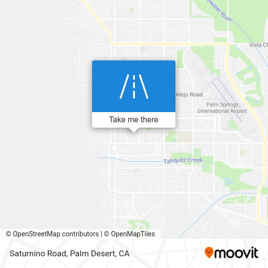 Saturnino Road map