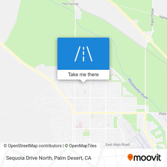 Mapa de Sequoia Drive North