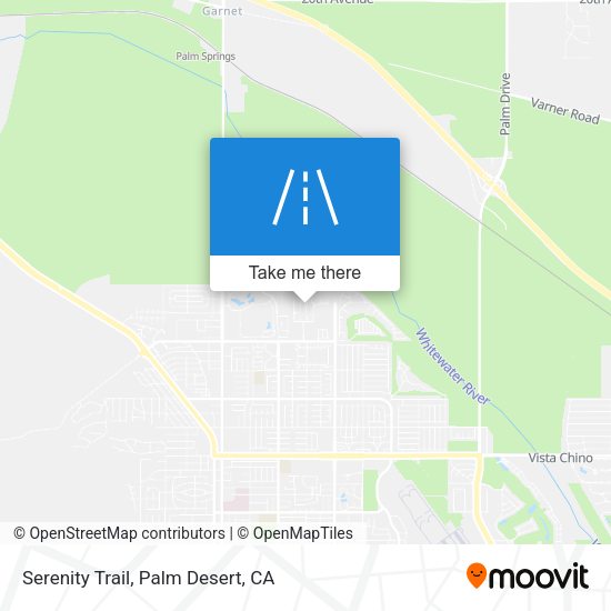 Serenity Trail map