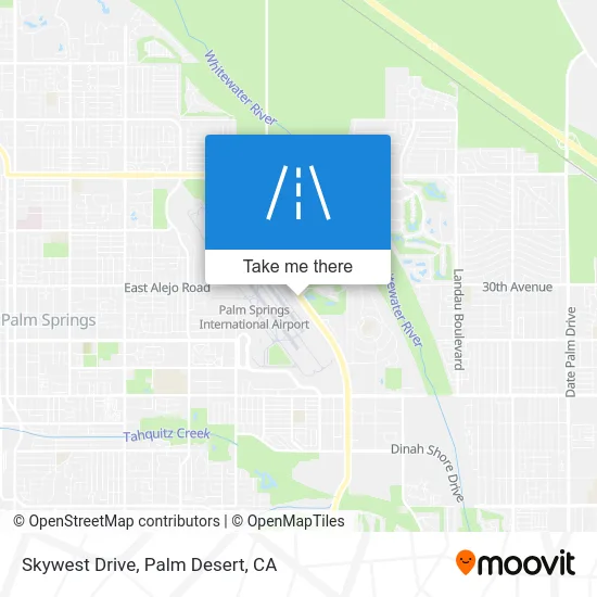 Skywest Drive map