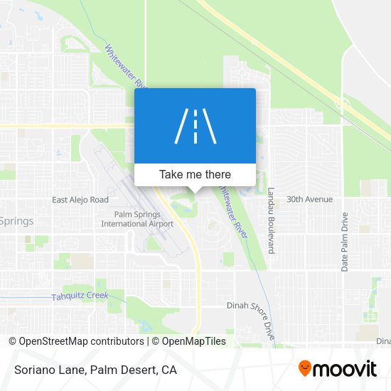 Soriano Lane map