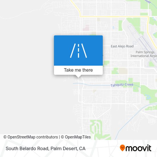 South Belardo Road map