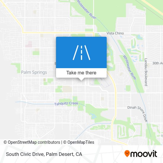 South Civic Drive map