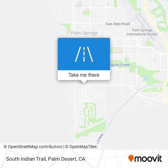 South Indian Trail map