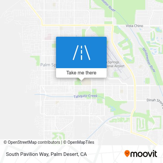 South Pavilion Way map