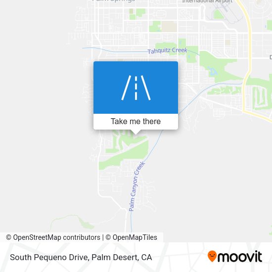 Mapa de South Pequeno Drive