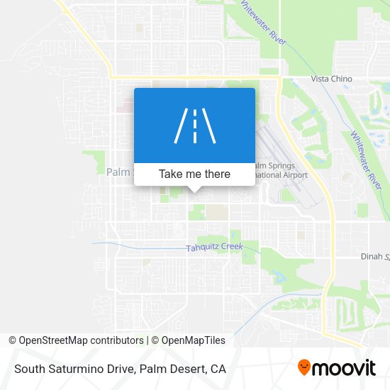 South Saturmino Drive map