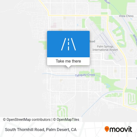 Mapa de South Thornhill Road