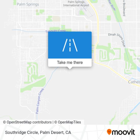 Southridge Circle map