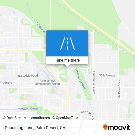 Spaulding Lane map