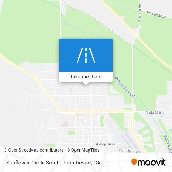 Mapa de Sunflower Circle South