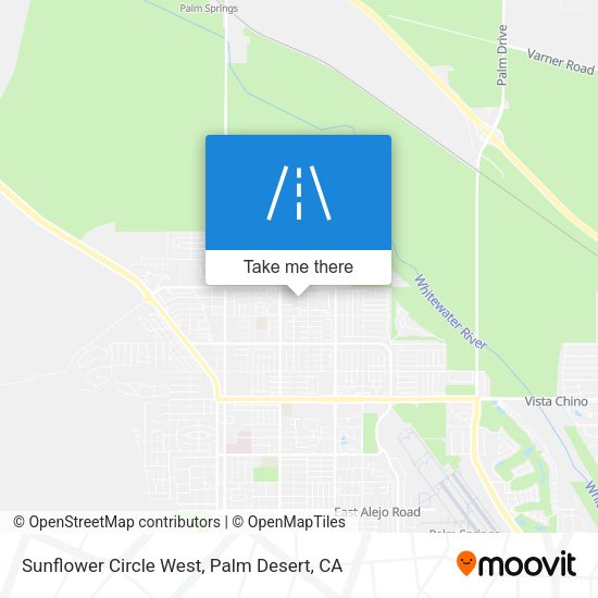 Mapa de Sunflower Circle West