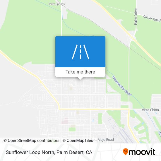 Sunflower Loop North map