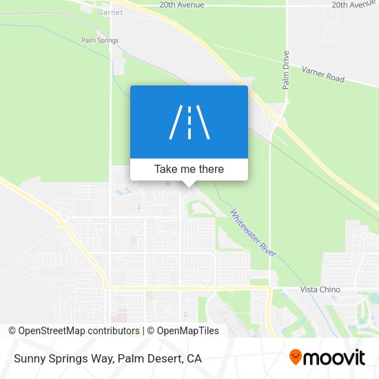 Mapa de Sunny Springs Way